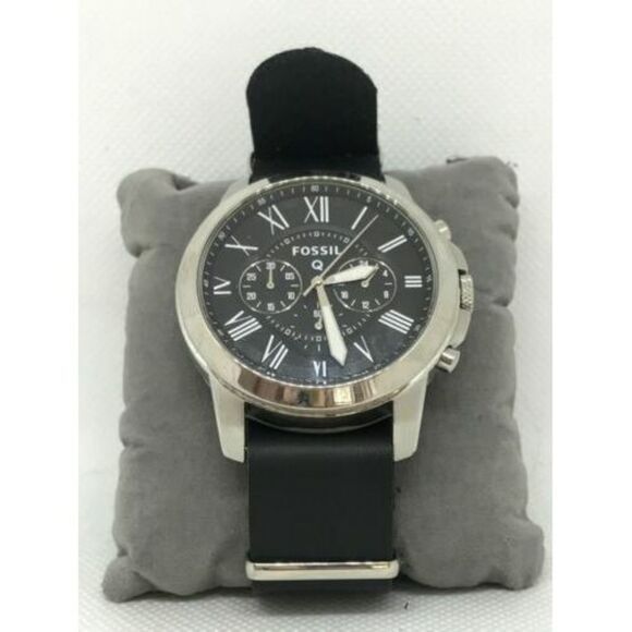 Fossil NDW1 Men's Smartwatch Leather Band Strap Chronograph Activity Tracker C58 - Picture 1 of 9